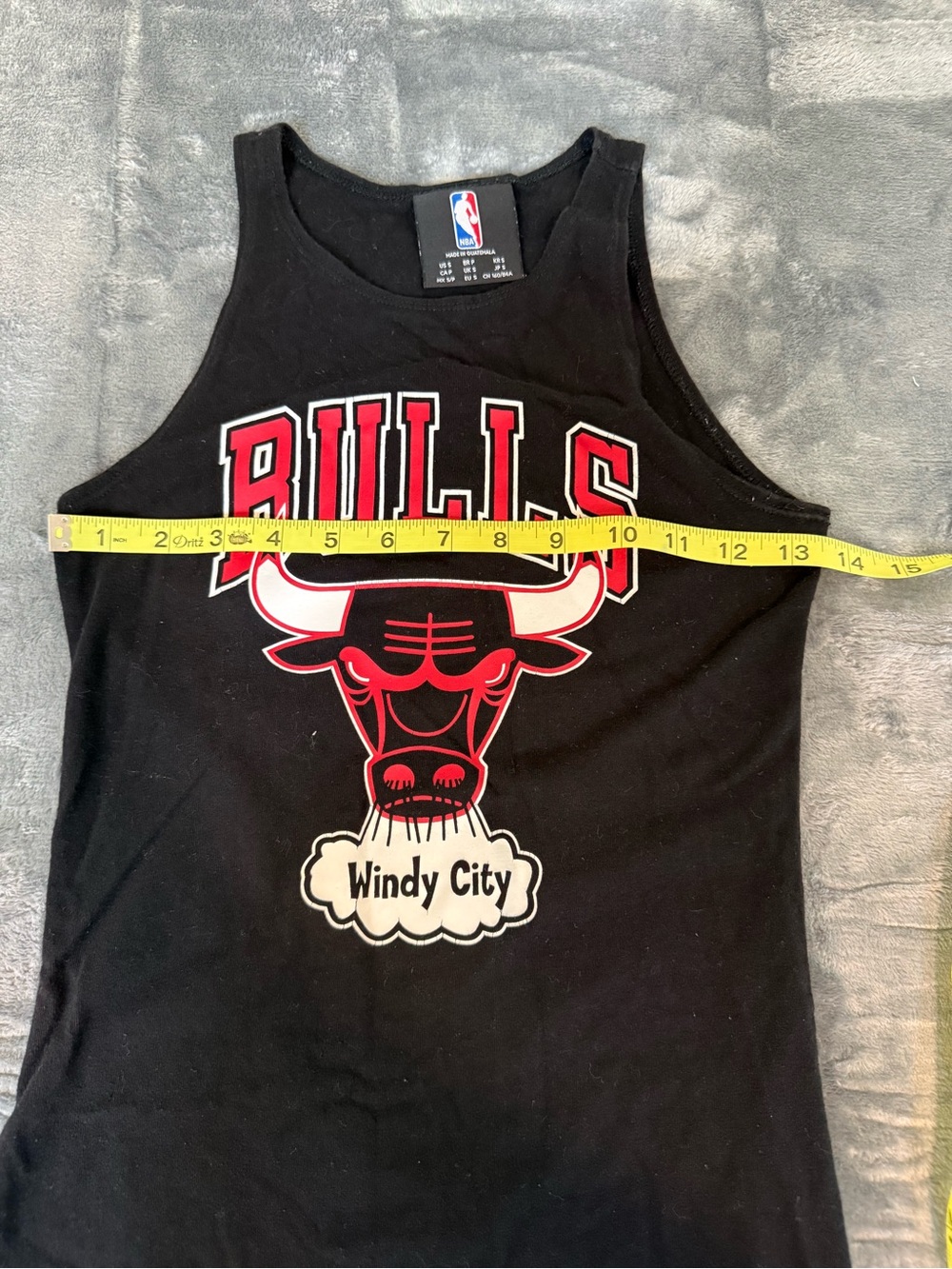 Vintage NBA Chicago Bulls Black Tank Dress - Picture 5 of 6